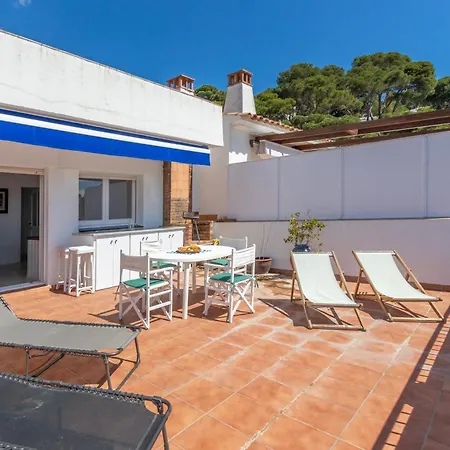 Atico En Tamariu, Gran Terraza Y Vistas Al Mar *