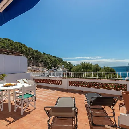 Atico En Tamariu, Gran Terraza Y Vistas Al Mar Apartment *
